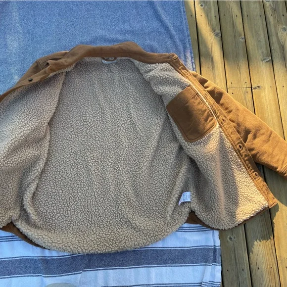 Everlane Shirt Jacket Sherpa Lined - Picture 7 of 11